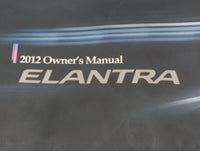 2012 Hyundai Elantra Owners Manual Book Guide OEM Used Auto Parts - Oemusedautoparts1.com