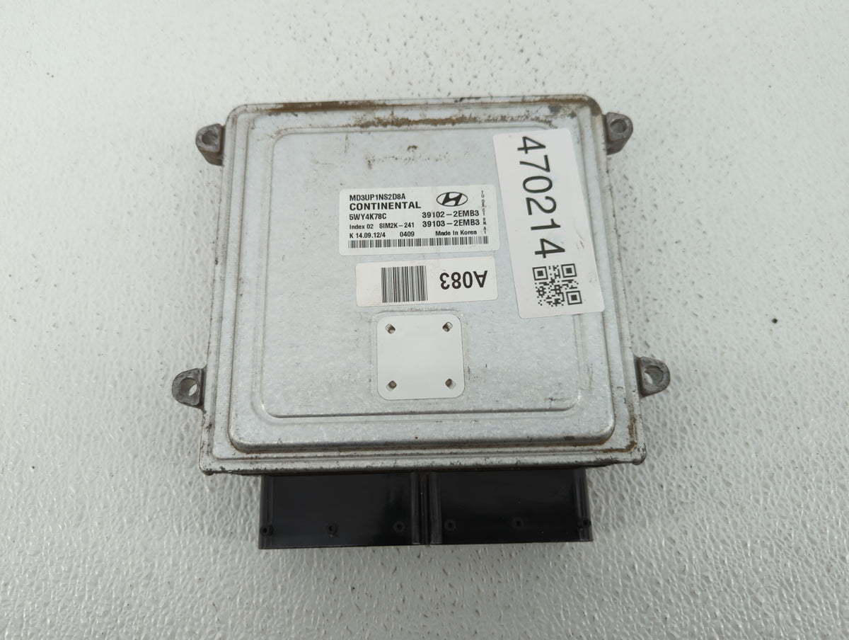2011-2013 Hyundai Elantra PCM Engine Control Computer ECU ECM PCU OEM P/N:39102-2EMP2 39103-2EMP2, 39103-2EMP3 Fits 2011 201