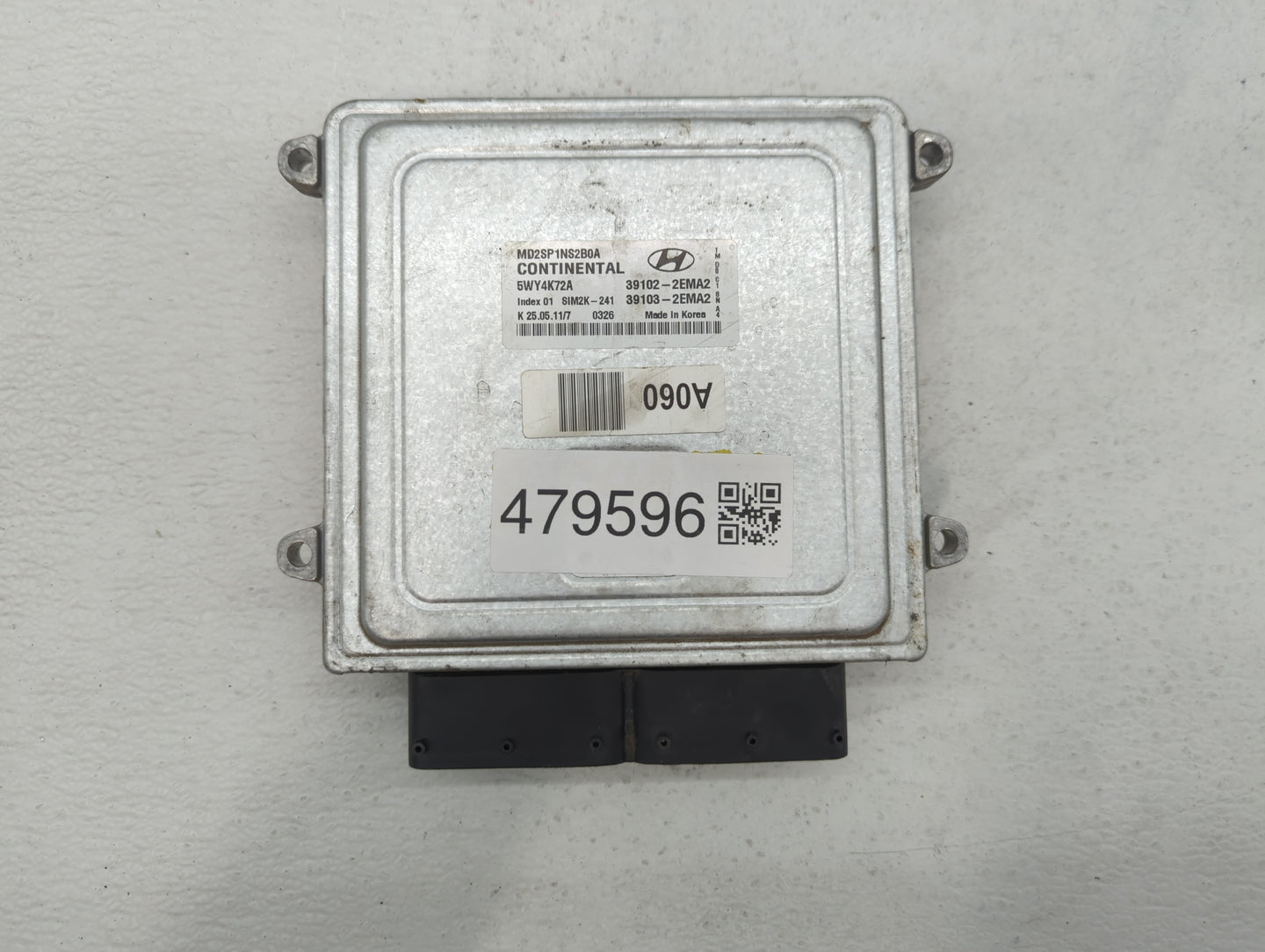 2011-2013 Hyundai Elantra PCM Engine Control Computer ECU ECM PCU OEM P/N:39103-2EMN3 39102-2EMN3 Fits Fits 2011 2012 2013 O