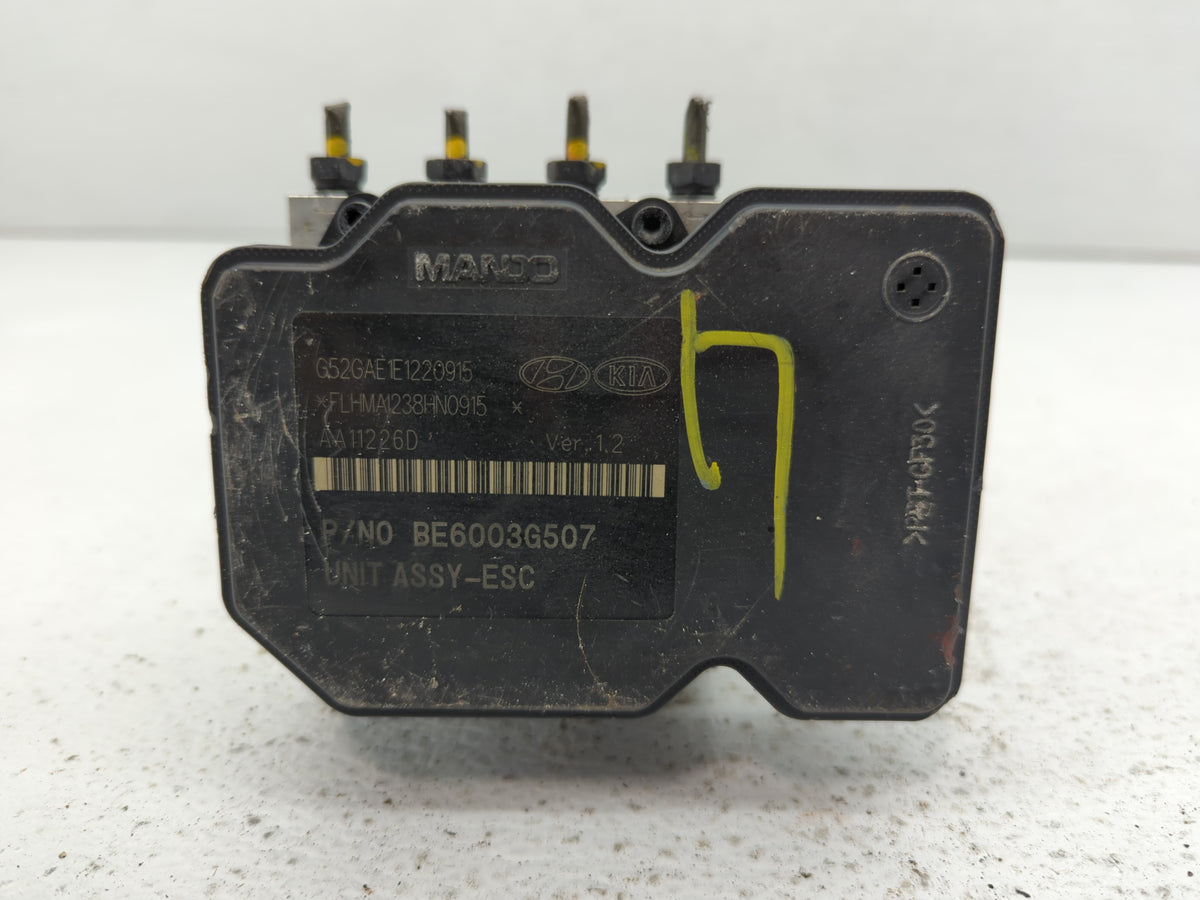 2012-2013 Hyundai Elantra Anti-Lock Brake ABS Pump Module Actuator OEM P/N:58920-3X650 Fits Fits 2012 2013 OEM Used Auto Par
