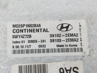 2011-2013 Hyundai Elantra PCM Engine Control Computer ECU ECM PCU OEM P/N:39103-2EMA2 39102-2EMA2 Fits Fits 2011 2012 2013 O