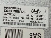 2011-2013 Hyundai Elantra PCM Engine Control Computer ECU ECM PCU OEM P/N:39103-2EMA2 39102-2EMA2 Fits Fits 2011 2012 2013 O