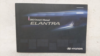 compare product 2012 Hyundai Elantra Owners Manual Book Guide OEM Used Auto Parts