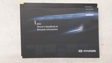 2012 Hyundai Elantra Owners Manual Book Guide OEM Used Auto Parts