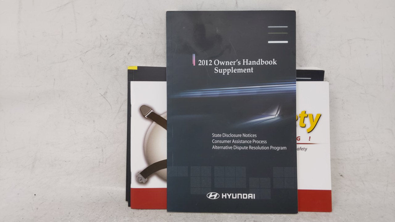 2012 Hyundai Elantra Owners Manual Book Guide OEM Used Auto Parts - Oemusedautoparts1.com