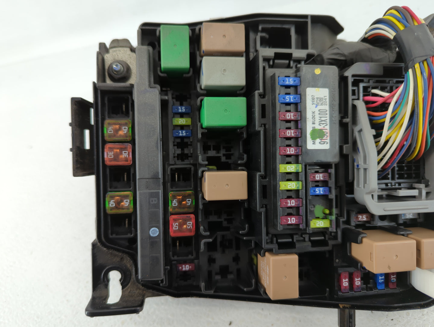 2011-2013 Hyundai Elantra Fusebox Fuse Box Panel Relay Module P/N:91951-3X100 91950-3X711, 91950-3X510 Fits Fits 2011 2012 2
