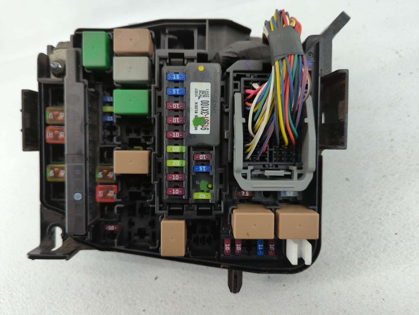 2011-2013 Hyundai Elantra Fusebox Fuse Box Panel Relay Module P/N:91951-3X100 91950-3X711, 91950-3X510 Fits Fits 2011 2012 2