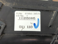 2011-2013 Hyundai Elantra Fusebox Fuse Box Panel Relay Module P/N:91950-3X510 Fits Fits 2011 2012 2013 OEM Used Auto Parts -
