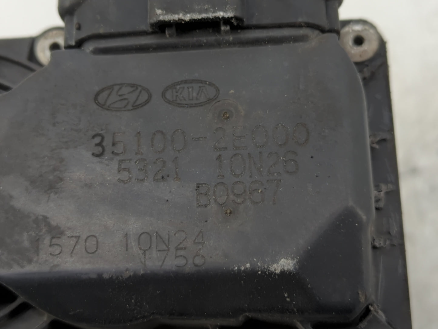 2011-2020 Hyundai Elantra Throttle Body P/N:35100-2E000 Fits Fits 2011 2012 2013 2014 2015 2016 2017 2018 2019 2020 2021 OEM