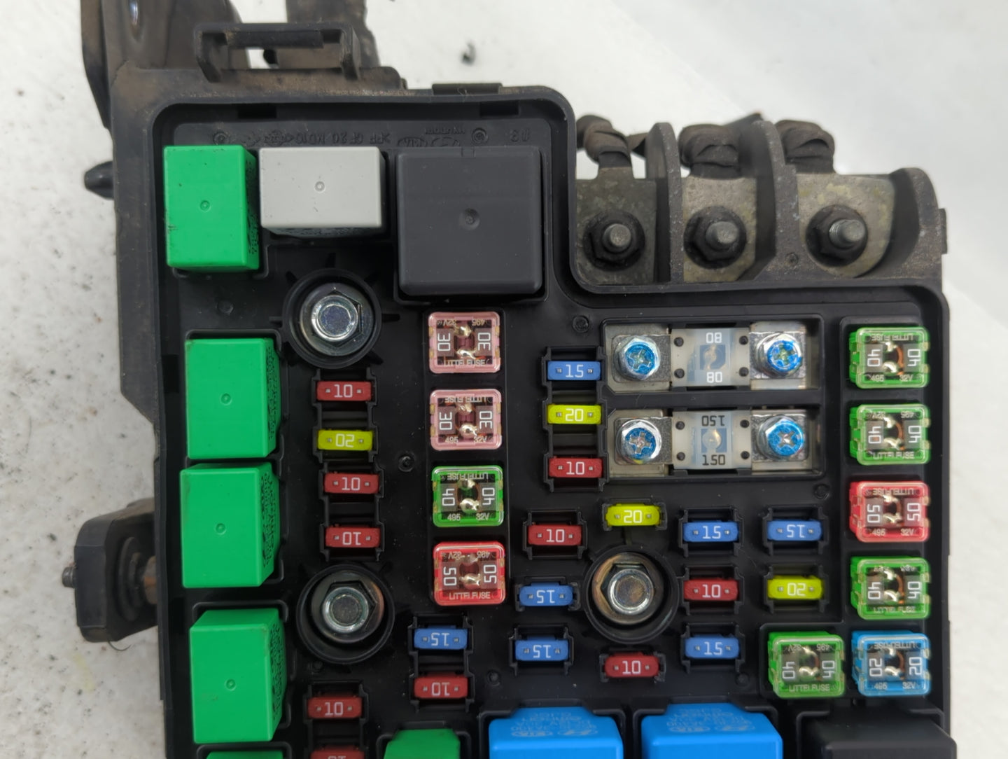 2011-2013 Hyundai Elantra Fusebox Fuse Box Panel Relay Module P/N:91950-1H031 Fits Fits 2011 2012 2013 OEM Used Auto Parts -