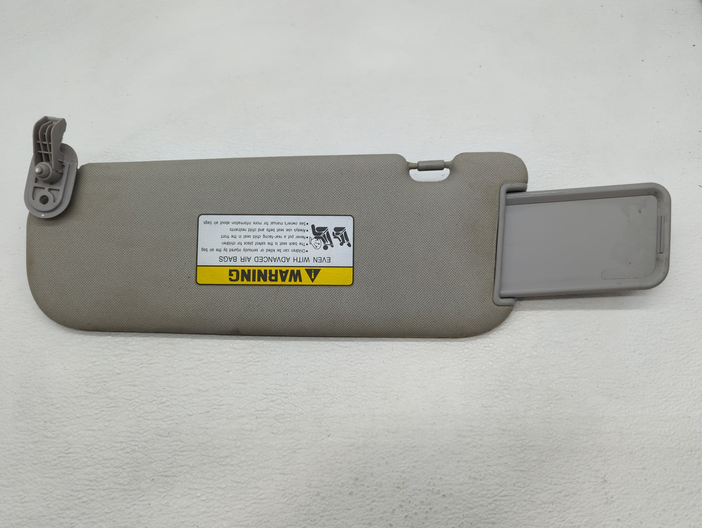 2011-2013 Hyundai Elantra Sun Visor Shade Replacement Passenger Right Mirror Fits Fits 2011 2012 2013 OEM Used Auto Parts - 