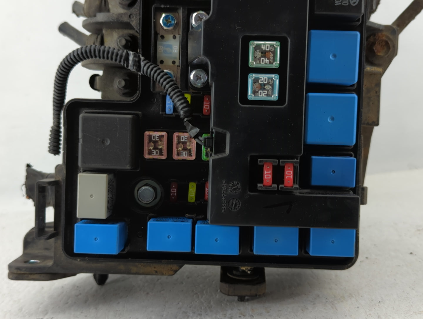 2010-2012 Hyundai Elantra Fusebox Fuse Box Panel Relay Module P/N:91950-1H031 Fits Fits 2010 2011 2012 OEM Used Auto Parts -