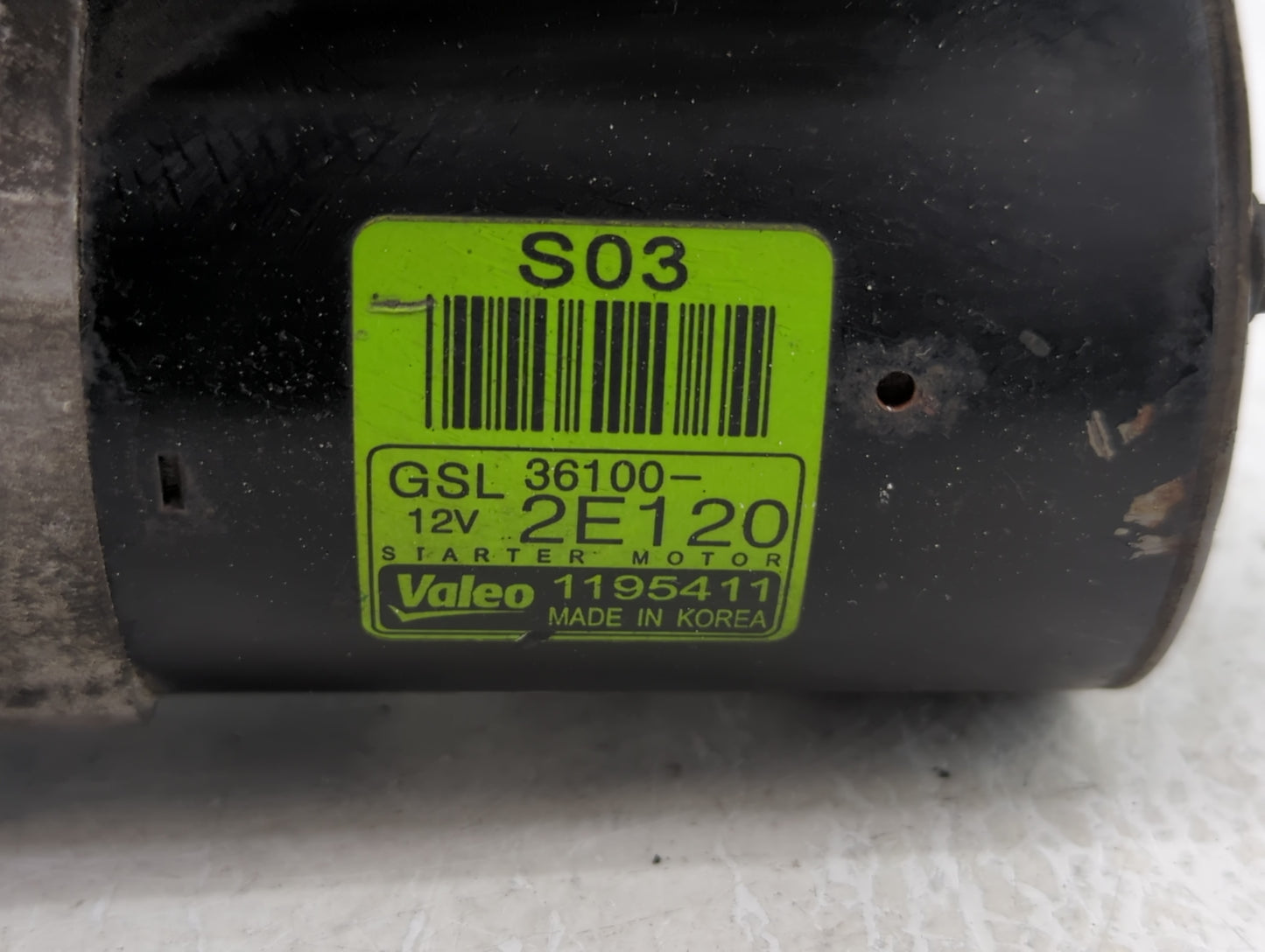 2011-2014 Hyundai Elantra Car Starter Motor Solenoid OEM P/N:36100-2E120 Fits Fits 2011 2012 2013 2014 OEM Used Auto Parts -