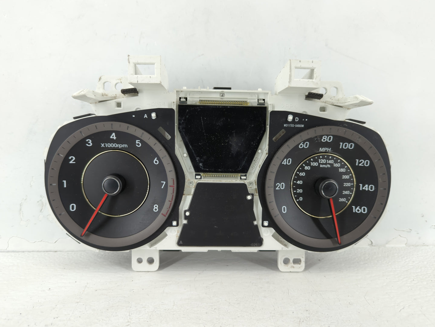 2012 Hyundai Elantra Instrument Cluster Speedometer Gauges P/N:11002-140400H 94001-3X270 Fits OEM Used Auto Parts - Oemuseda