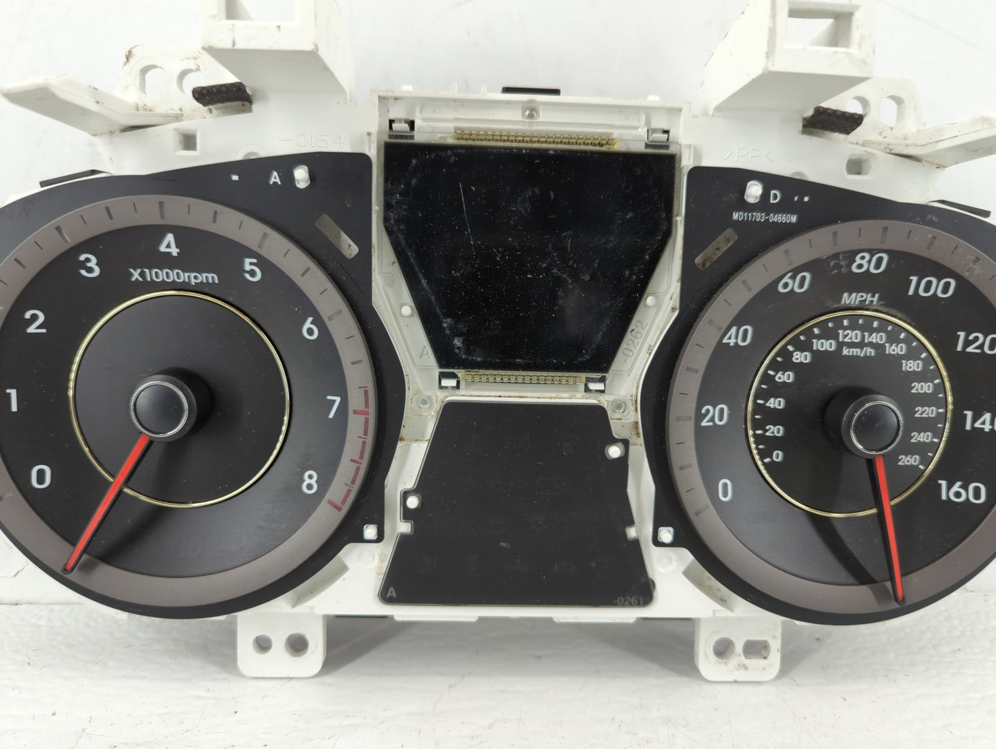 2012 Hyundai Elantra Instrument Cluster Speedometer Gauges P/N:11002-140400H 94001-3X270 Fits OEM Used Auto Parts - Oemuseda