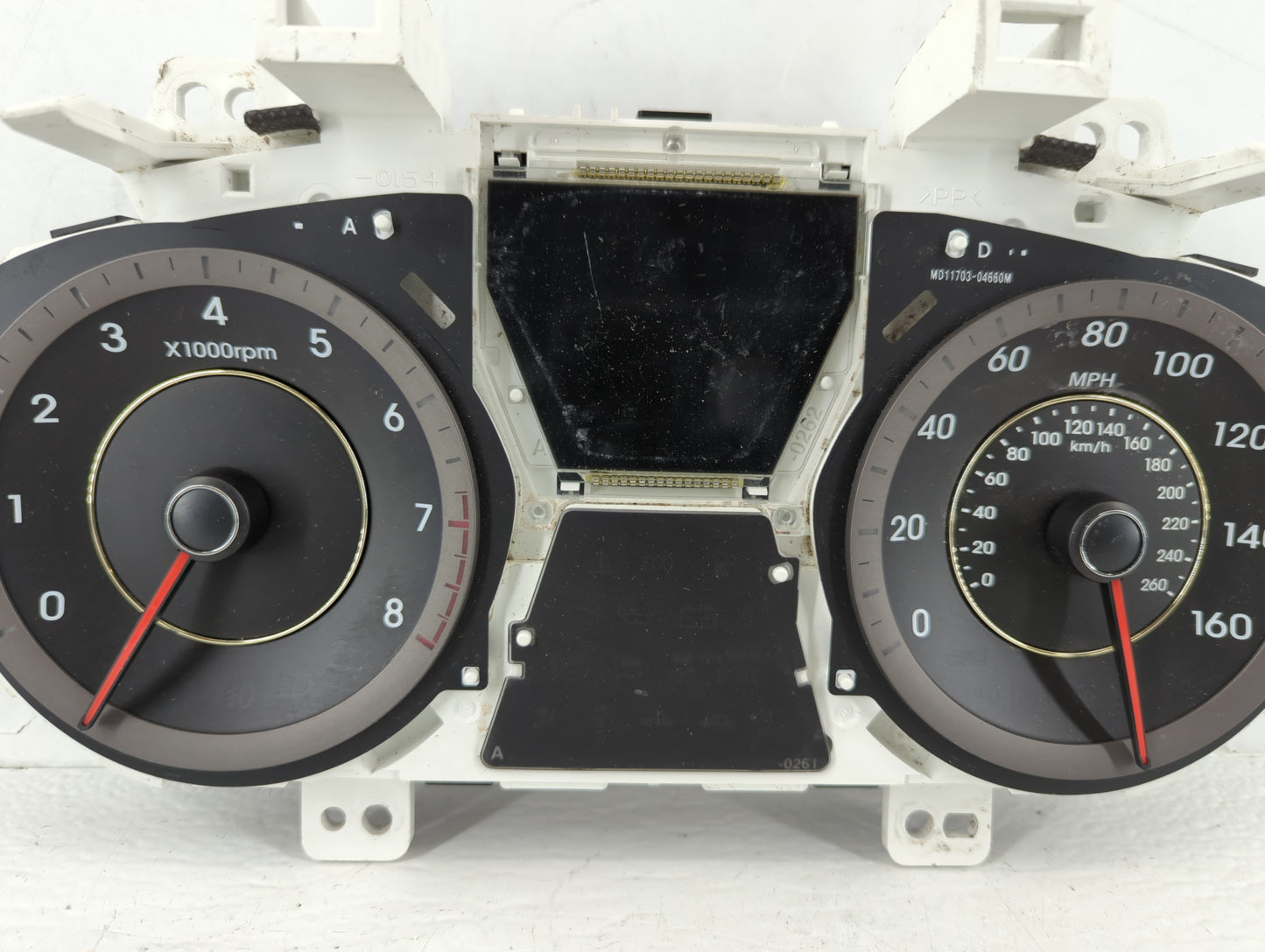 2012 Hyundai Elantra Instrument Cluster Speedometer Gauges P/N:11002-140400H 94001-3X270 Fits OEM Used Auto Parts - Oemuseda