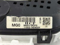 2012 Hyundai Elantra Instrument Cluster Speedometer Gauges P/N:11002-140400H 94001-3X270 Fits OEM Used Auto Parts - Oemuseda