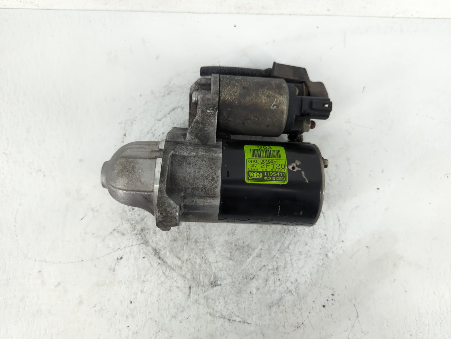 2011-2014 Hyundai Elantra Car Starter Motor Solenoid OEM P/N:36100-2E120 1195411 Fits Fits 2011 2012 2013 2014 OEM Used Auto