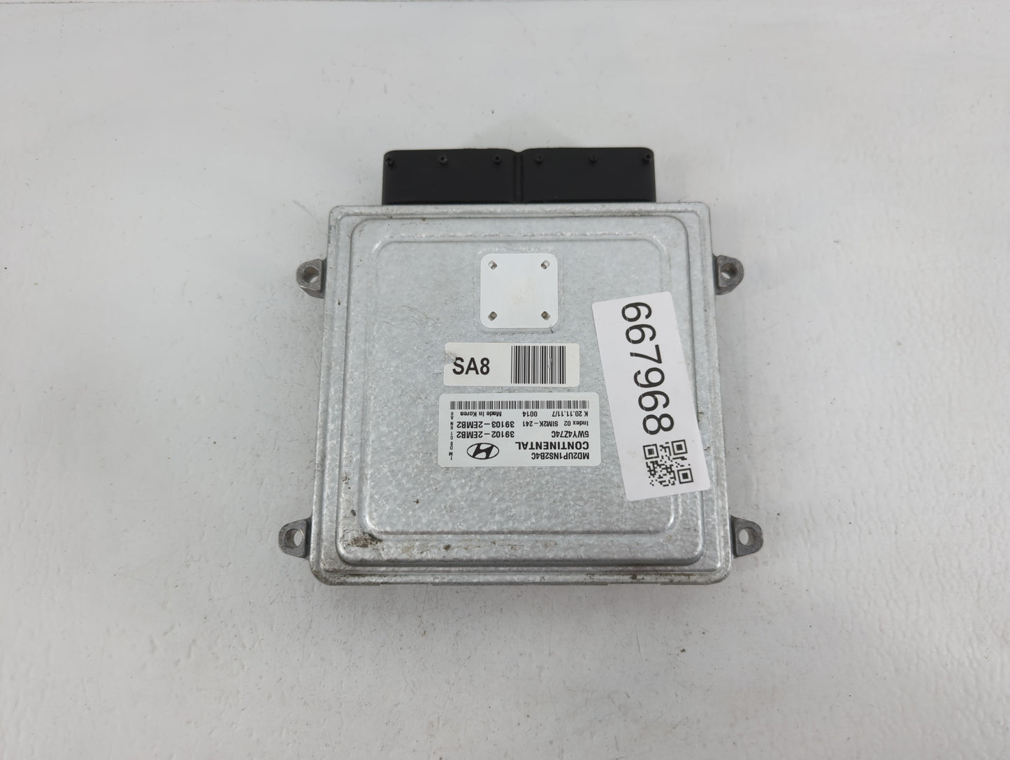 2011-2013 Hyundai Elantra PCM Engine Control Computer ECU ECM PCU OEM P/N:39103-2EMB2 39102-2EMB2 Fits Fits 2011 2012 2013 O