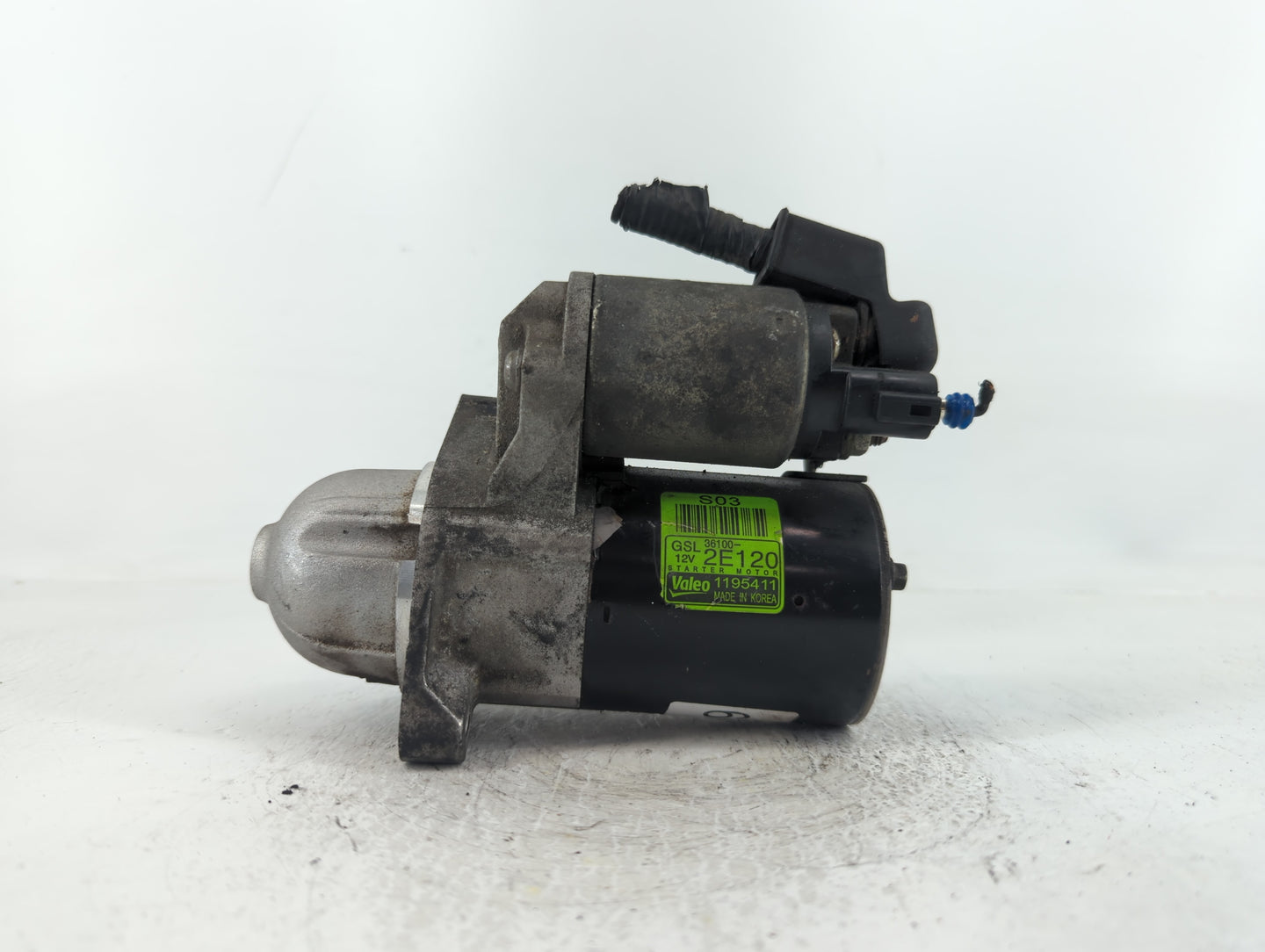 2011-2014 Hyundai Elantra Car Starter Motor Solenoid OEM P/N:1195411 36100-2E120 Fits Fits 2011 2012 2013 2014 OEM Used Auto