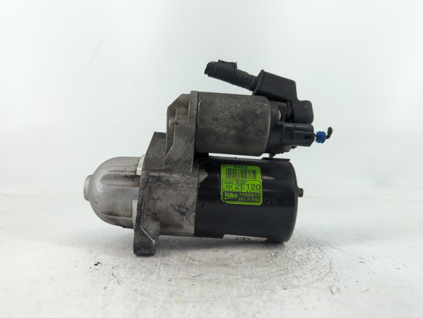 2011-2014 Hyundai Elantra Car Starter Motor Solenoid OEM P/N:1195411 36100-2E120 Fits Fits 2011 2012 2013 2014 OEM Used Auto