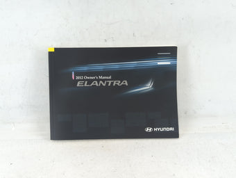 compare product 2012 Hyundai Elantra Owners Manual Book Guide P/N:A3XO-EU19G OEM Used Auto Parts