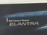 2012 Hyundai Elantra Owners Manual Book Guide P/N:A3XO-EU19G OEM Used Auto Parts - Oemusedautoparts1.com