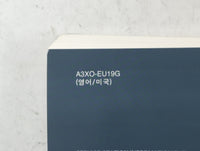 2012 Hyundai Elantra Owners Manual Book Guide P/N:A3XO-EU19G OEM Used Auto Parts - Oemusedautoparts1.com