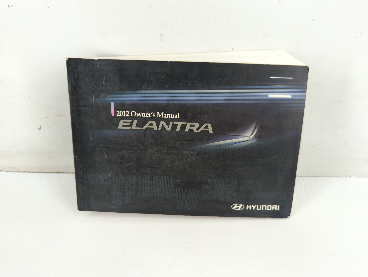 2012 Hyundai Elantra Owners Manual Book Guide P/N:A3YO-EC17A OEM Used Auto Parts - Oemusedautoparts1.com