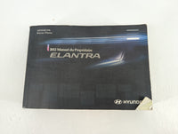 2012 Hyundai Elantra Owners Manual Book Guide P/N:A3YO-EC17A OEM Used Auto Parts - Oemusedautoparts1.com