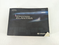 2012 Hyundai Elantra Owners Manual Book Guide P/N:A3YO-EC17A OEM Used Auto Parts - Oemusedautoparts1.com
