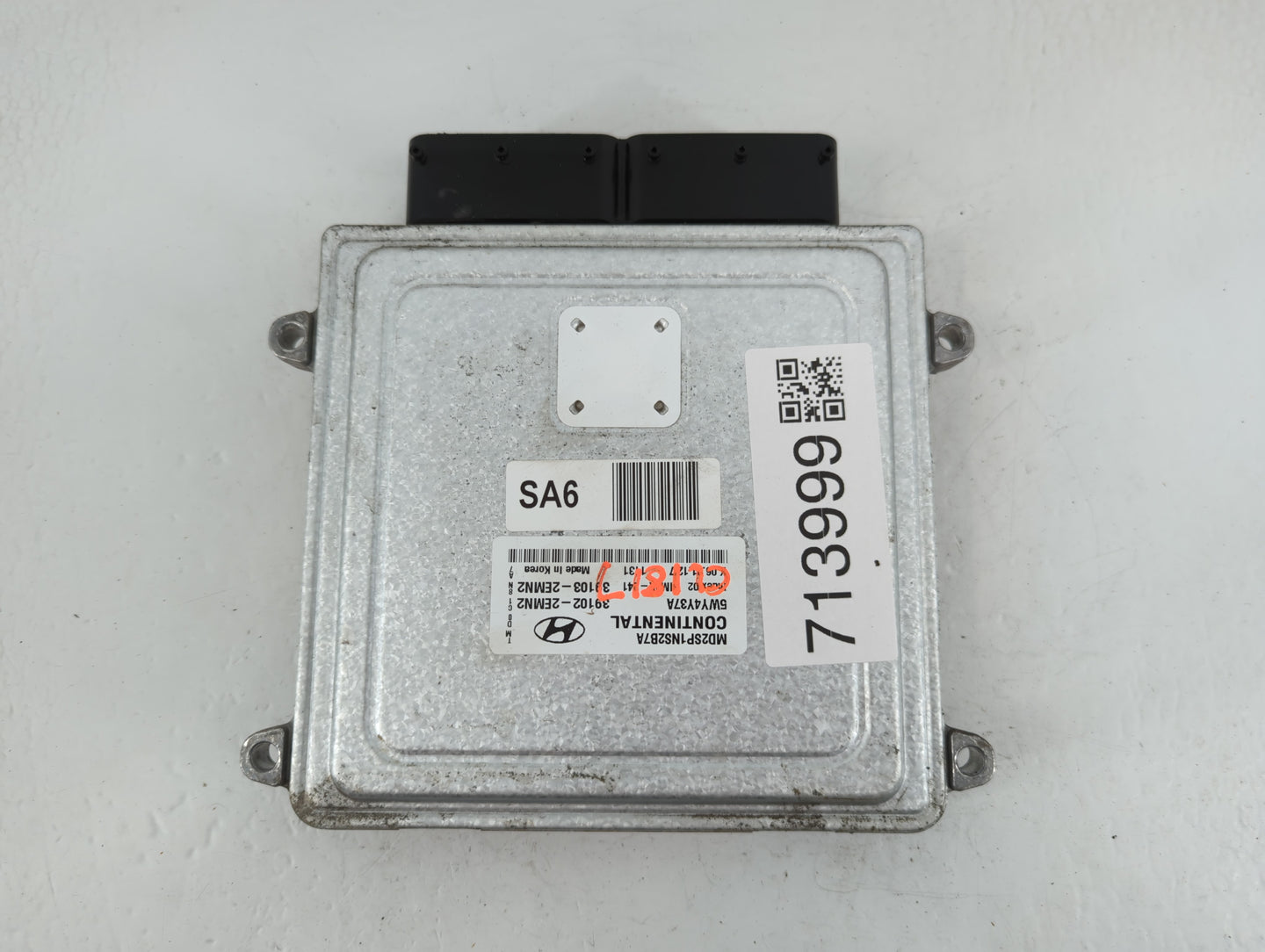 2011-2013 Hyundai Elantra PCM Engine Control Computer ECU ECM PCU OEM P/N:39103-2EMN2 39102-2EMN2 Fits Fits 2011 2012 2013 O
