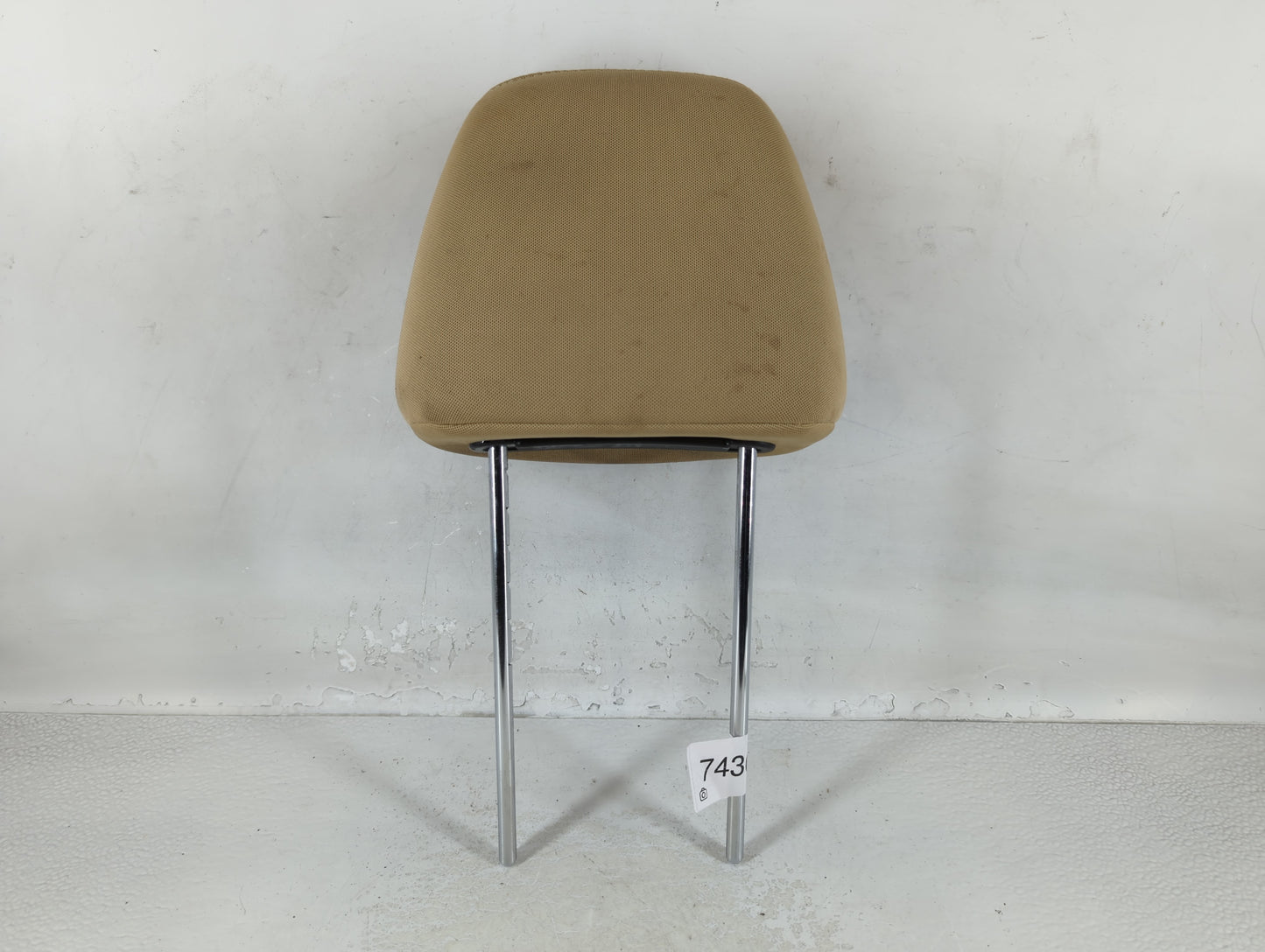 Hyundai Elantra Headrest Head Rest Front Driver Passenger Seat Beige - Oemusedautoparts1.com