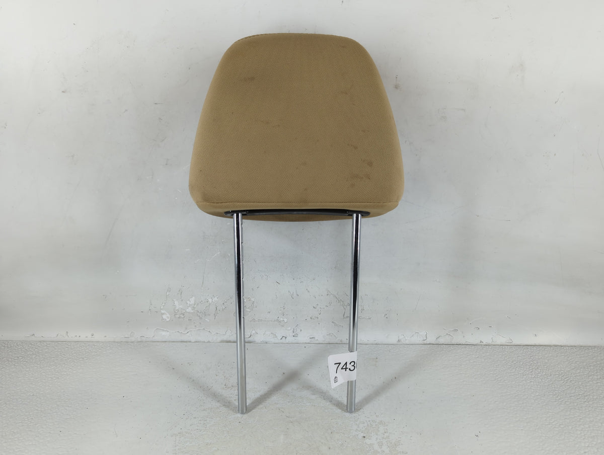2012 Hyundai Elantra Headrest Head Rest Rear Center Seat Beige - Oemusedautoparts1.com