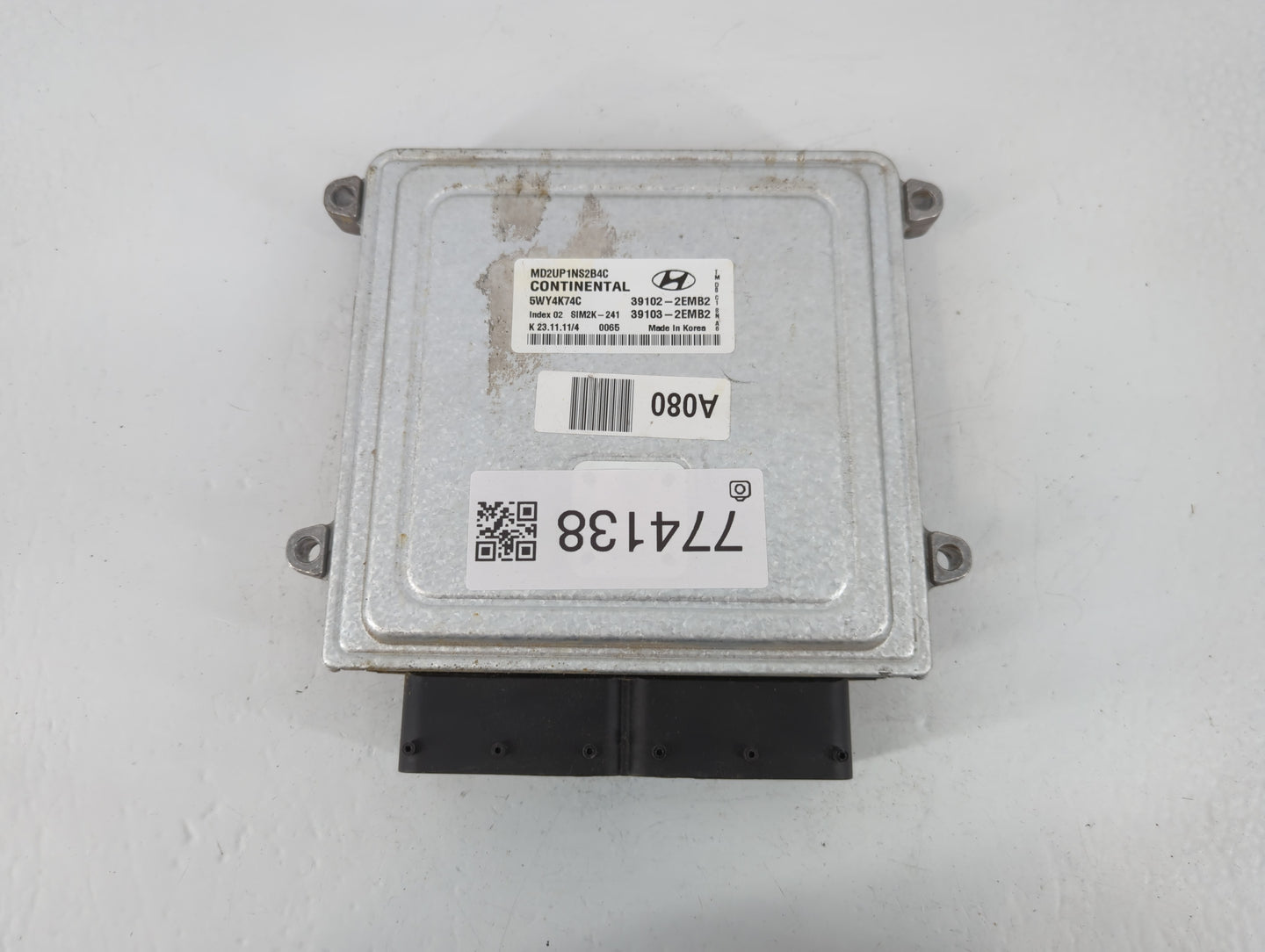 2011-2013 Hyundai Elantra PCM Engine Control Computer ECU ECM PCU OEM P/N:39103-2EMB2 39102-2EMB2 Fits Fits 2011 2012 2013 O