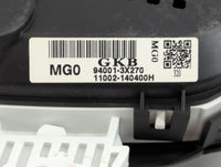 2012 Hyundai Elantra Instrument Cluster Speedometer Gauges P/N:94001-3X270 Fits OEM Used Auto Parts - Oemusedautoparts1.com