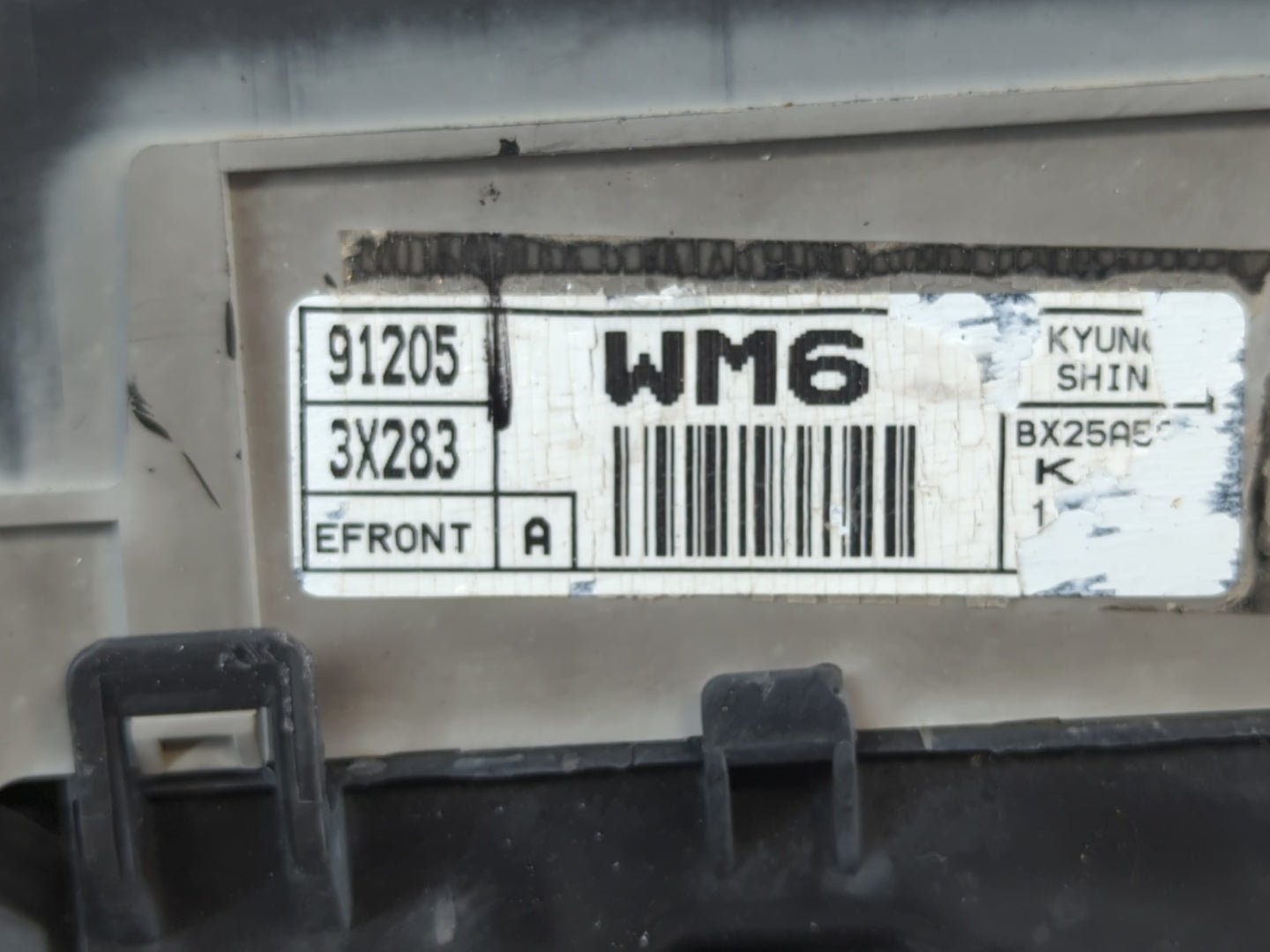 2011-2013 Hyundai Elantra Fusebox Fuse Box Panel Relay Module P/N:91205 3X283 Fits Fits 2011 2012 2013 OEM Used Auto Parts -