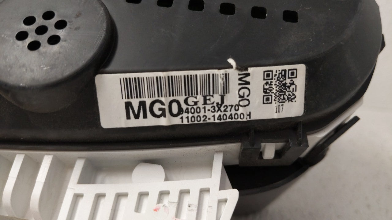 2012 Hyundai Elantra Instrument Cluster Speedometer Gauges P/N:94001-3X270 Fits OEM Used Auto Parts - Oemusedautoparts1.com