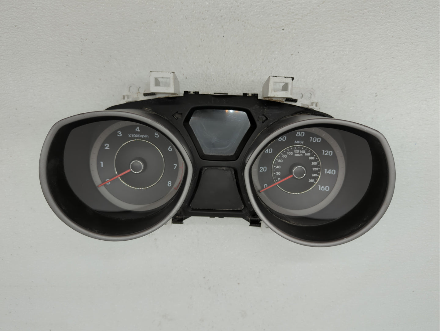 2012 Hyundai Elantra Instrument Cluster Speedometer Gauges P/N:94001-3X270 Fits OEM Used Auto Parts - Oemusedautoparts1.com