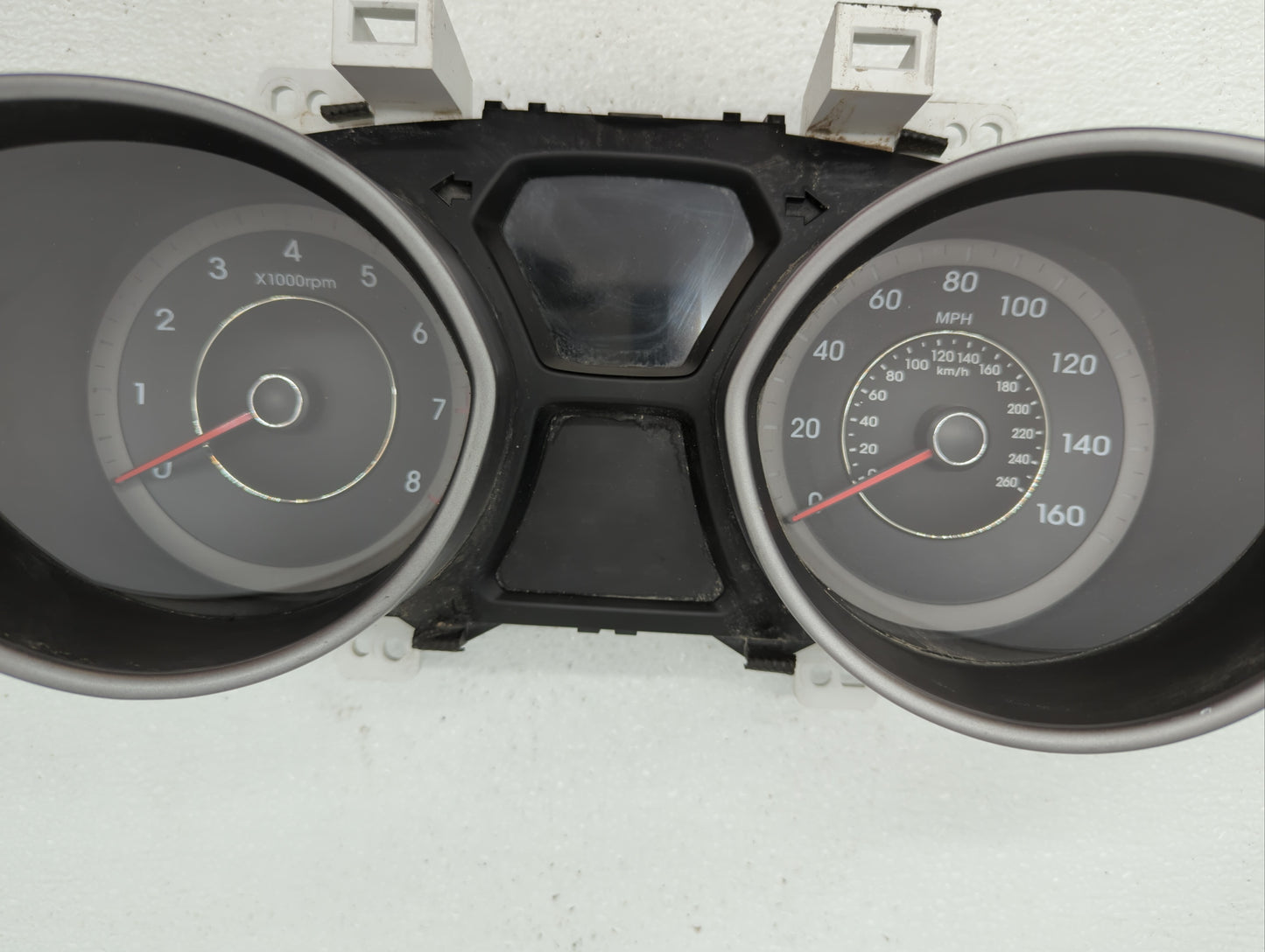 2012 Hyundai Elantra Instrument Cluster Speedometer Gauges P/N:94001-3X270 Fits OEM Used Auto Parts - Oemusedautoparts1.com