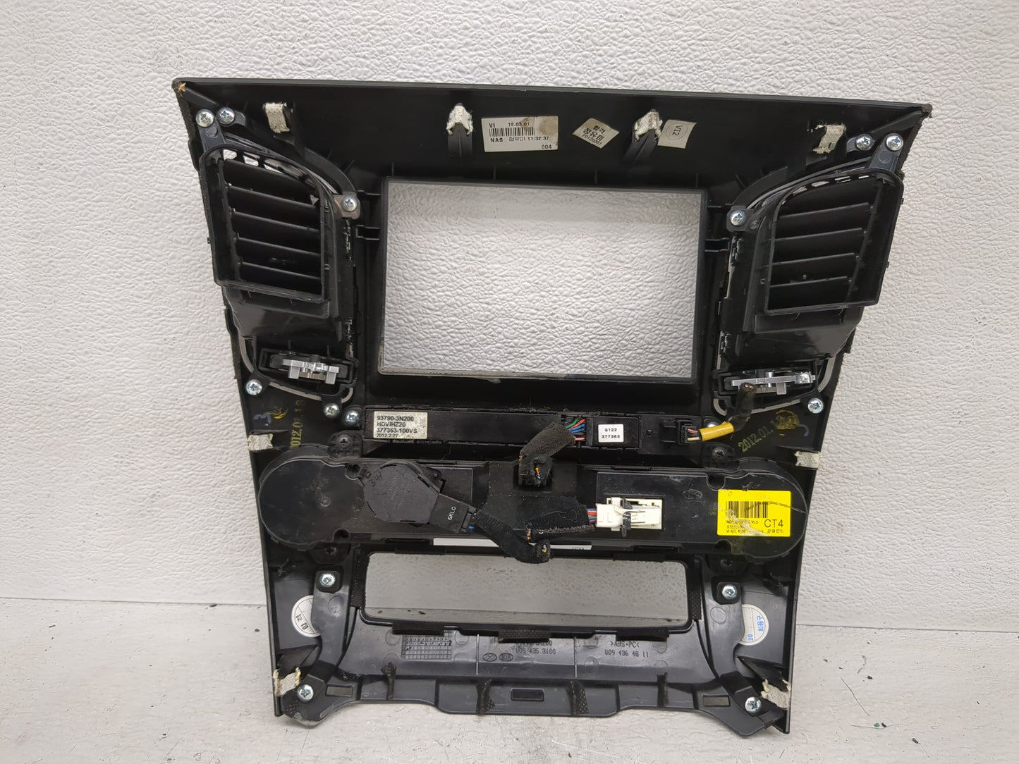 2011-2013 Hyundai Equus Climate Control Module Temperature AC/Heater Replacement Fits Fits 2011 2012 2013 OEM Used Auto Part