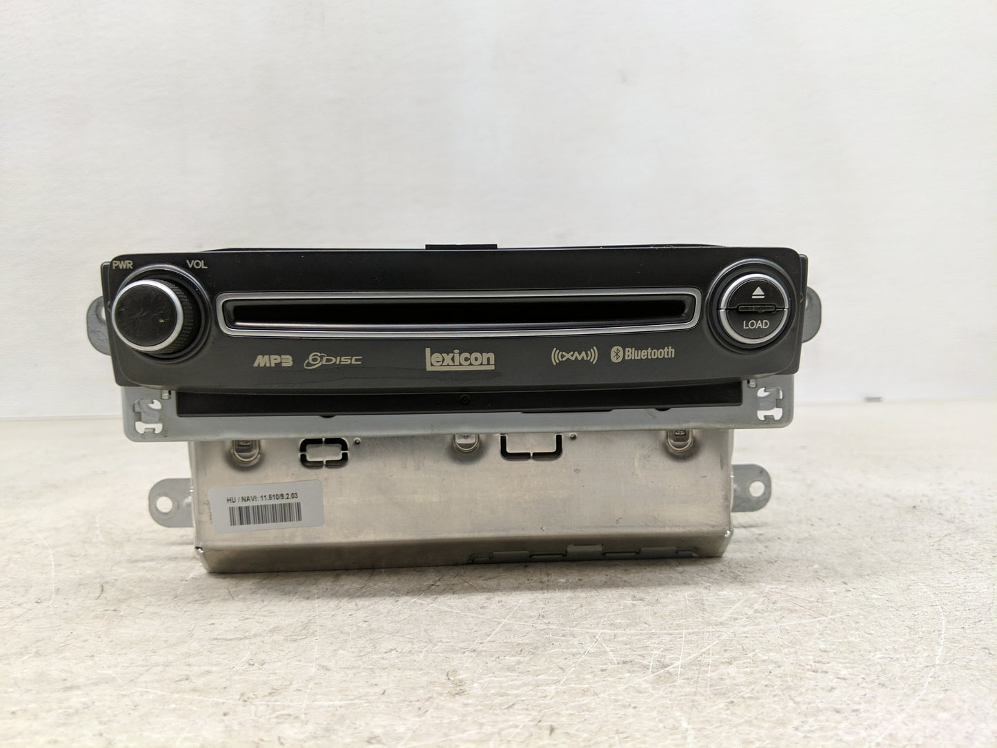 2011-2013 Hyundai Equus Radio AM FM Cd Player Receiver Replacement Fits Fits 2011 2012 2013 OEM Used Auto Parts - Oemusedaut