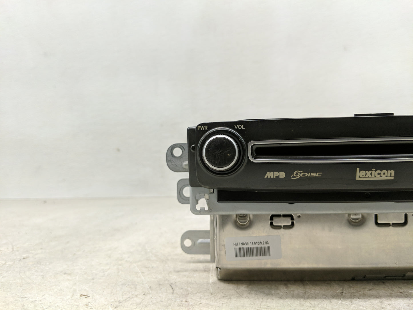 2011-2013 Hyundai Equus Radio AM FM Cd Player Receiver Replacement Fits Fits 2011 2012 2013 OEM Used Auto Parts - Oemusedaut