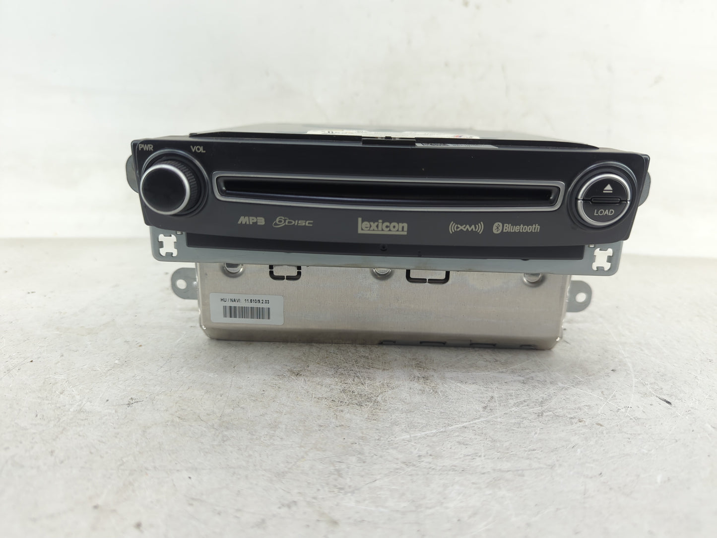 2011-2013 Hyundai Equus Radio AM FM Cd Player Receiver Replacement Fits Fits 2011 2012 2013 OEM Used Auto Parts - Oemusedaut