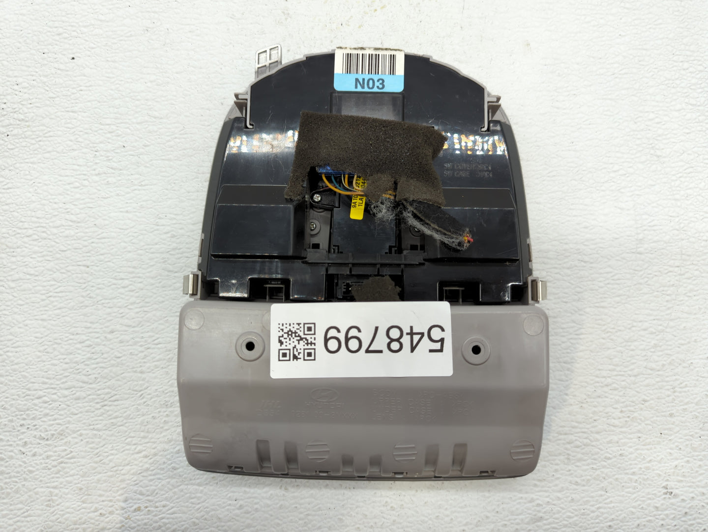 2011-2013 Hyundai Equus Overhead Roof Console - Oemusedautoparts1.com