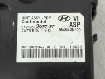 2011-2013 Hyundai Equus Body Control Module Bcm Inner Cabin Fuse Box