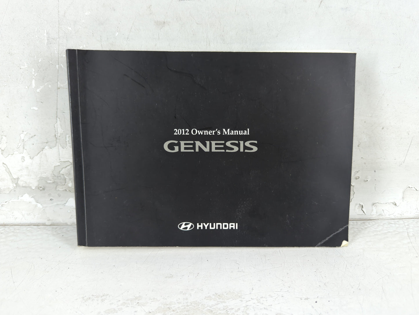 2012 Hyundai Genesis Owners Manual Book Guide P/N:A3MO-EU1NH OEM Used Auto Parts - Oemusedautoparts1.com