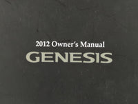 2012 Hyundai Genesis Owners Manual Book Guide P/N:A3MO-EU1NH OEM Used Auto Parts - Oemusedautoparts1.com