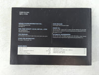 2012 Hyundai Genesis Owners Manual Book Guide P/N:A3MO-EU1NH OEM Used Auto Parts - Oemusedautoparts1.com