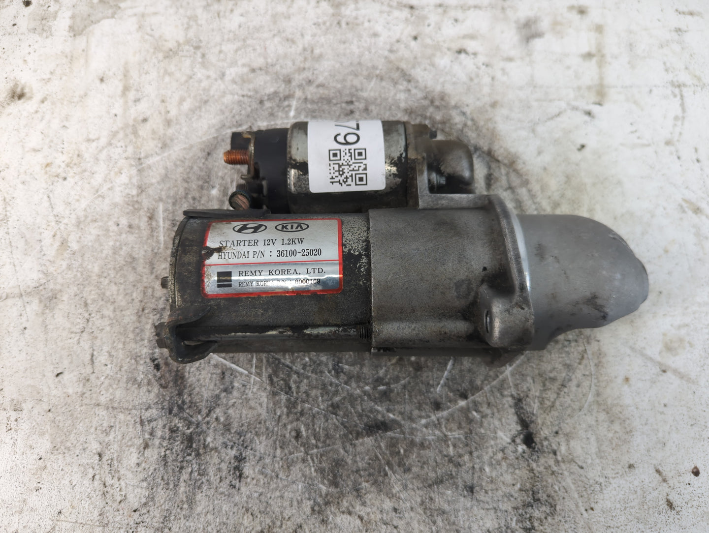 2009-2012 Hyundai Genesis Car Starter Motor Solenoid OEM P/N:36100-25020 Fits Fits 2006 2007 2008 2009 2010 2011 2012 OEM Us